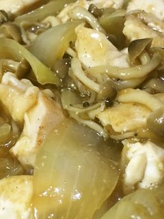 鶏肉としめじの炒め煮✾-レシピのメイン写真