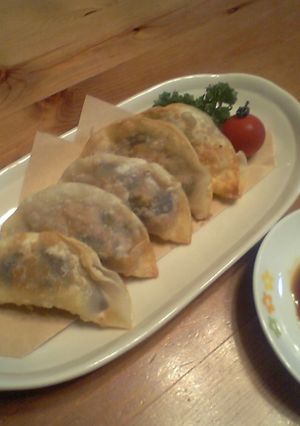 麻婆茄子で揚げ餃子☆-レシピのメイン写真