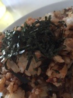 和風でヘルシー塩辛炒飯-レシピのメイン写真