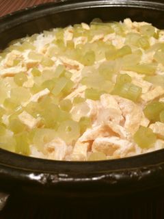 蕗とお揚げの土鍋ご飯-レシピのメイン写真