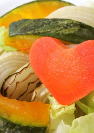 まるごと玉ねぎ(グリル)サラダ-レシピのメイン写真