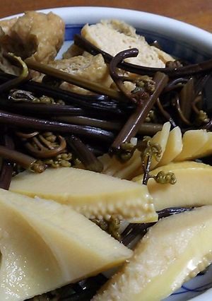 筍とわらびの炊いたん-レシピのメイン写真