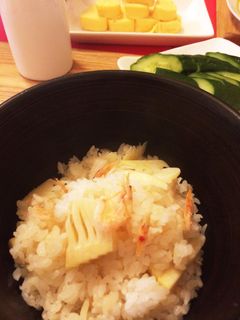 旬の桜エビとたけのこご飯-レシピのメイン写真