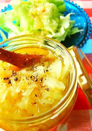 簡単♪どっさり玉ねぎの食べるドレッシング-レシピのメイン写真