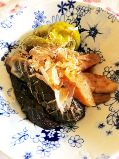 簡単な万願寺と茄子の煮物-レシピのメイン写真