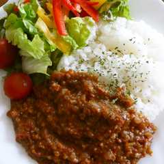 รูปของ 15分で完成！レンジキーマカレー