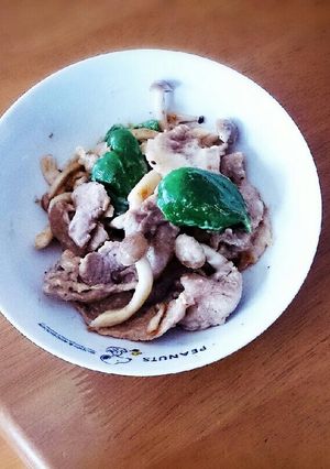 豚肉とシメジのチーズ炒め-レシピのメイン写真