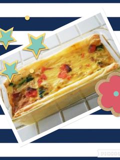 ほうれん草とサーモンのキッシュ-レシピのメイン写真