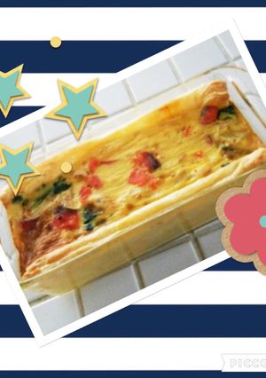 ほうれん草とサーモンのキッシュ-レシピのメイン写真