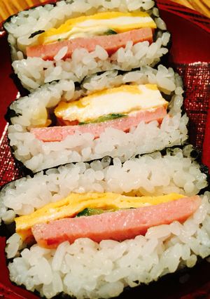 スパムおにぎり(スパムムスビde)-レシピのメイン写真