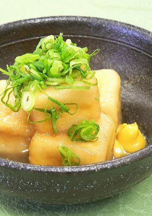 高野豆腐の葛あん（精進料理）-レシピのメイン写真