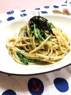 簡単〜♪ 和えるだけ☆ゆかりパスタ-レシピのメイン写真