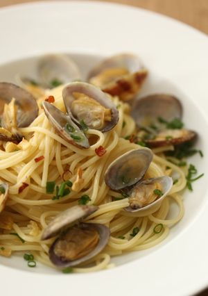 天然だしパックで作る あさりの和風パスタ-レシピのメイン写真