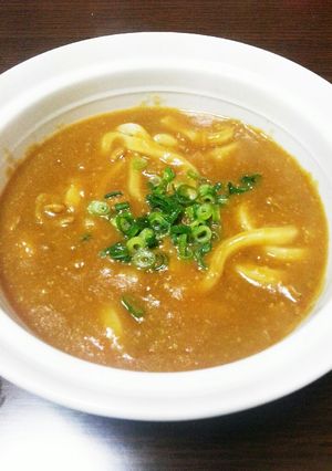 簡単 カレーリメイク カレーうどん-レシピのメイン写真