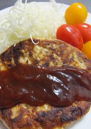 ヘルシー♪豆腐ハンバーグ-レシピのメイン写真