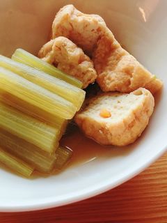 ふきとがんもの煮物-レシピのメイン写真