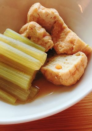 ふきとがんもの煮物-レシピのメイン写真