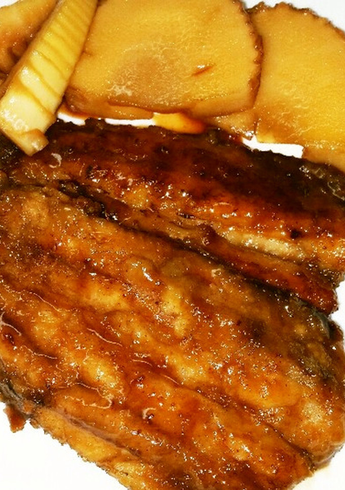 鰯の蒲焼き&筍の付け合わせ-レシピのメイン写真