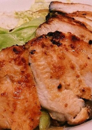 鳥むね肉のみそマヨ焼き-レシピのメイン写真