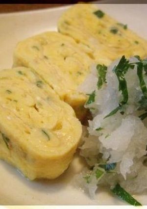 和風ねぎ仕立てのたまご焼き-レシピのメイン写真