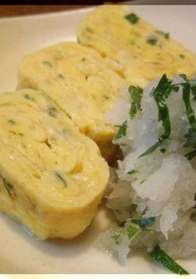 和風ねぎ仕立てのたまご焼き-レシピのメイン写真