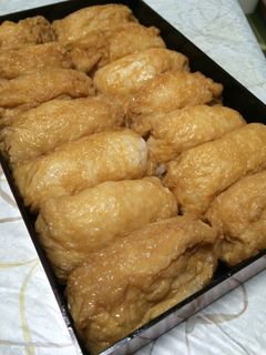 ばあさん直伝!激うまいなり寿司-レシピのメイン写真