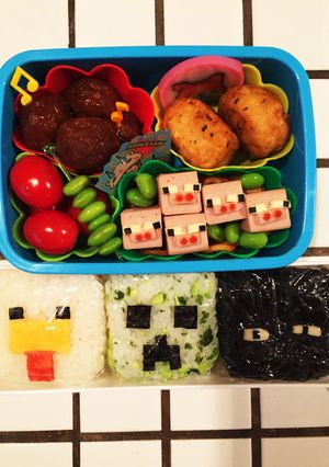 ☆マイクラ☆キャラ弁-レシピのメイン写真