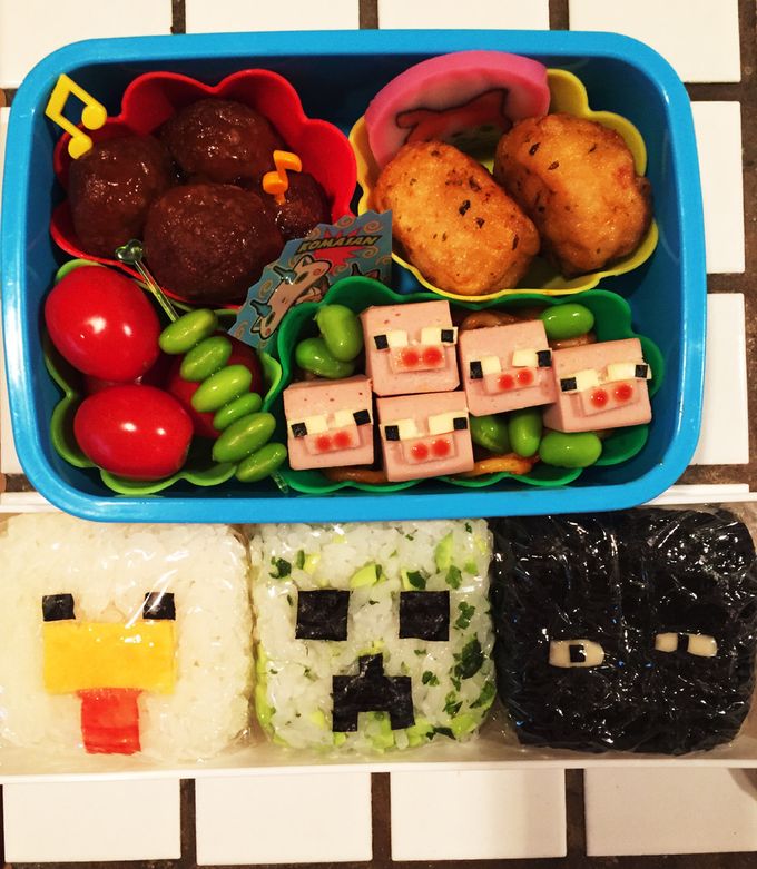 ☆マイクラ☆キャラ弁-レシピのメイン写真