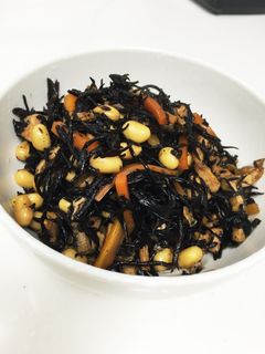 簡単☆鶏肉と大豆のひじき煮-レシピのメイン写真