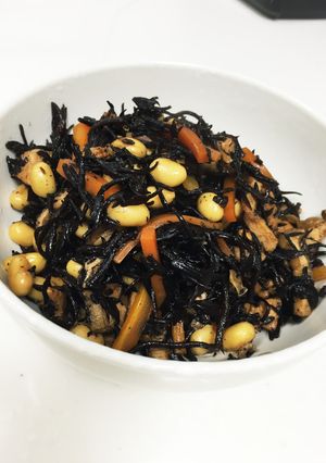 簡単☆鶏肉と大豆のひじき煮-レシピのメイン写真