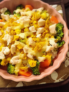 【離乳食完了期】簡単ドリア風カラフルご飯-レシピのメイン写真