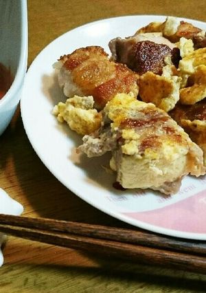 高野豆腐の豚肉巻き-レシピのメイン写真
