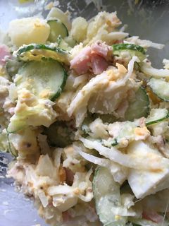新玉ねぎとポテトのサラダ-レシピのメイン写真