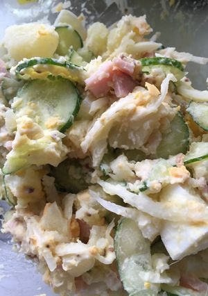 新玉ねぎとポテトのサラダ-レシピのメイン写真