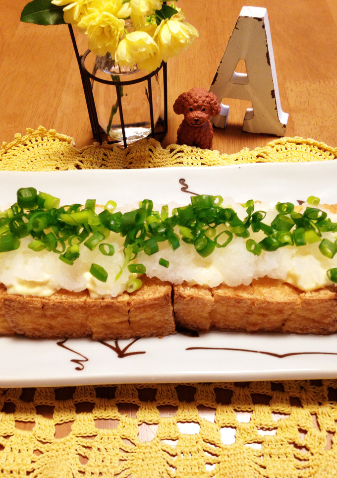 居酒屋気分第2弾！厚揚げおろしポン＋マヨ-レシピのメイン写真