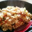 たけのこ煮入り炒飯