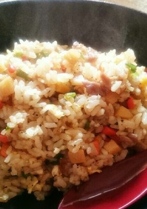 たけのこ煮入り炒飯-レシピのメイン写真