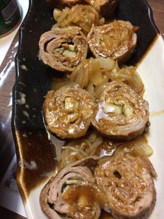 巻き寿司風・豚肉ロール-レシピのメイン写真