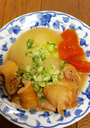 鶏もも肉と新たまねぎの白味噌煮-レシピのメイン写真