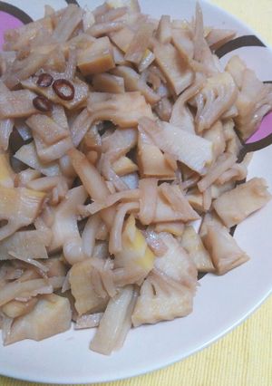 普通に飽きたら筍きんぴら-レシピのメイン写真