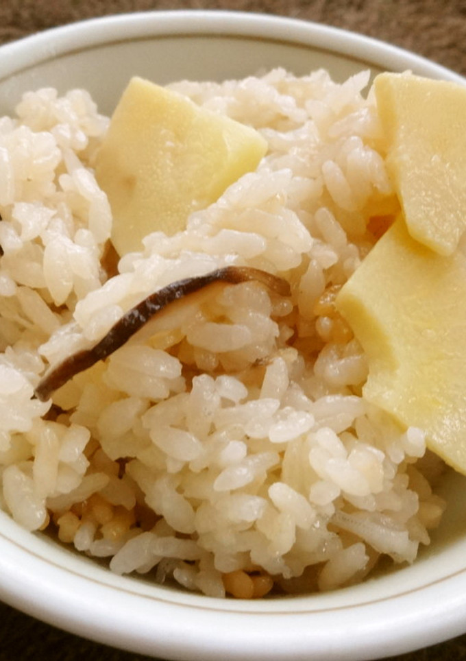 たけのこの炊き込みご飯＊おこわ風-レシピのメイン写真