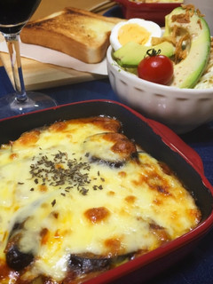 茄子とマッシュポテトのチーズ焼き-レシピのメイン写真