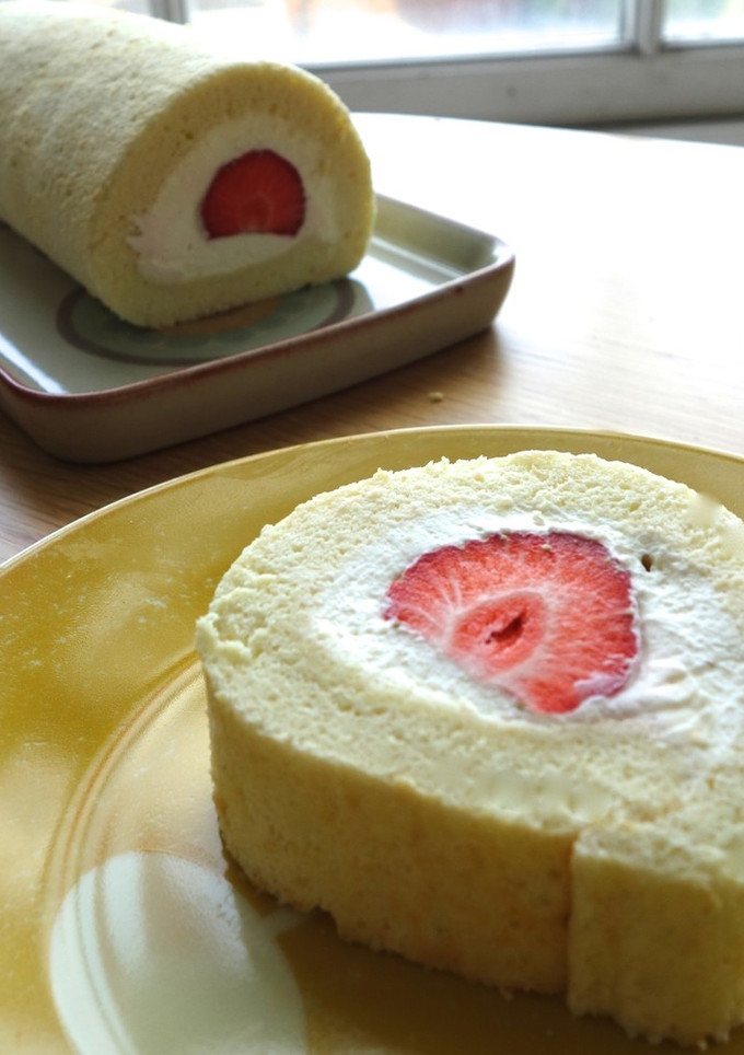 日本のふわふわロールケーキ＠イギリス-レシピのメイン写真