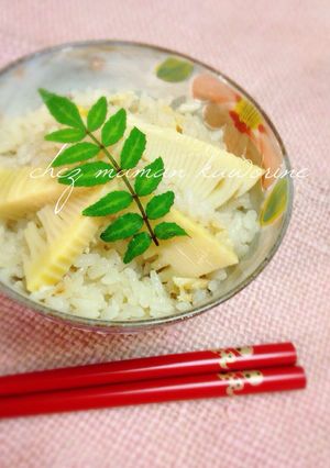 我が家の筍ごはん-レシピのメイン写真