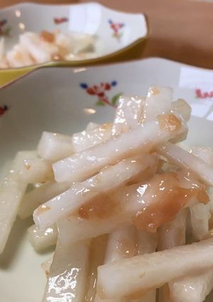 あっという間！大根の梅肉和え-レシピのメイン写真