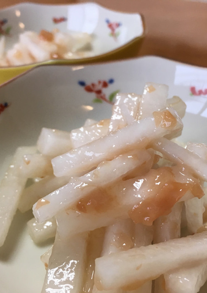 あっという間！大根の梅肉和え-レシピのメイン写真