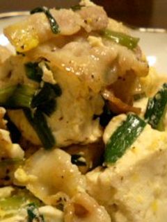 韮チャンプル-レシピのメイン写真