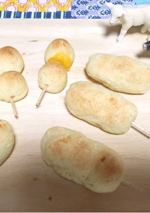 HMで簡単♪ミニおやつドッグパン-レシピのメイン写真