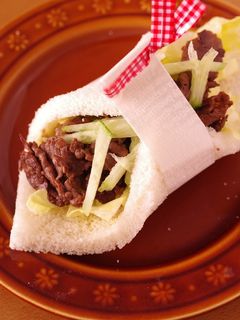 焼肉春キャベツのサンドシナイッチ-レシピのメイン写真