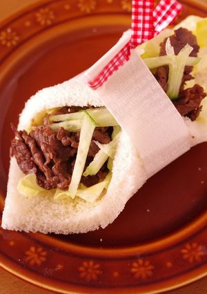 焼肉春キャベツのサンドシナイッチ-レシピのメイン写真